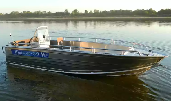 Алюминиевый катер Wyatboat-490 C в Сызрани