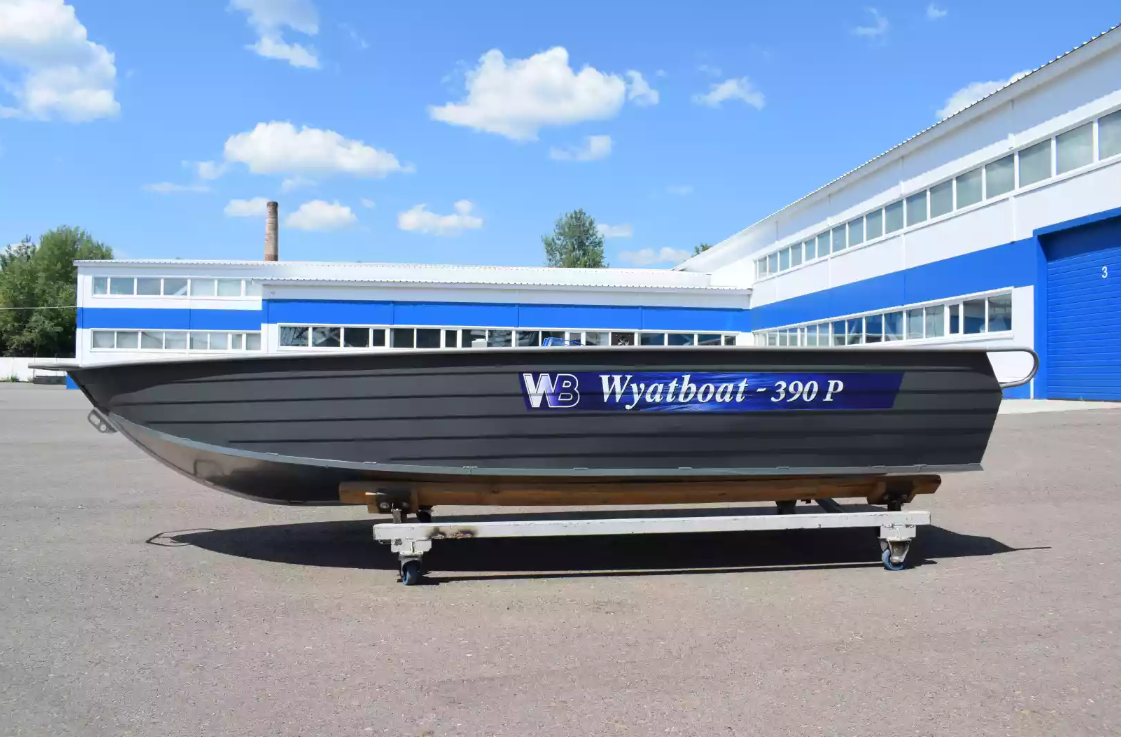 Алюминиевая лодка Wyatboat-390Р Fish в Сызрани