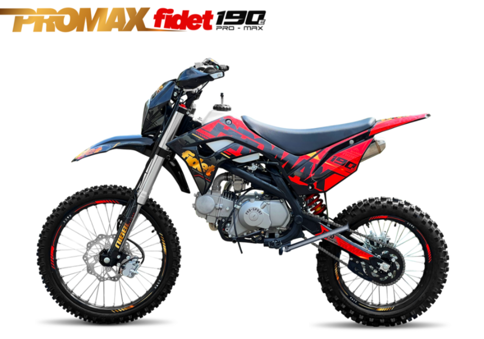 Мотоцикл (питбайк) PROMAX FIDET (ФАЙДЕТ) 190E MAX PRO LUX 19/16 в Сызрани