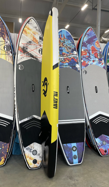 SUP ДОСКА-КАЯК 2 В 1 RAIDEX ALOHA YELLO 10.6’ (320СМ) в Сызрани