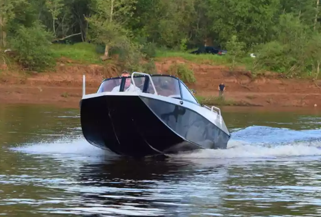 Алюминиевый катер Неман 500 DC водомёт в Сызрани