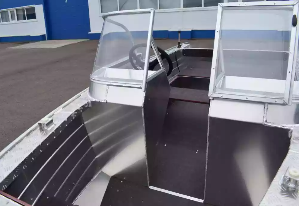 Алюминиевая лодка Wyatboat-390 DCM Увеличенный борт в Сызрани