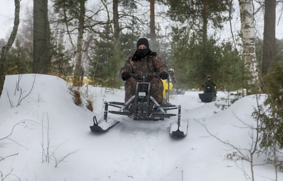 Мотобуксировщик РЫБАК PKD. PSD 17 л.с. (длинная база 1430мм) в Сызрани