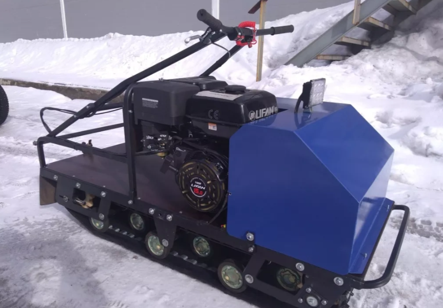 Мотобуксировщик AhtaR ЗИМА с реверсом (задний ход) в Сызрани