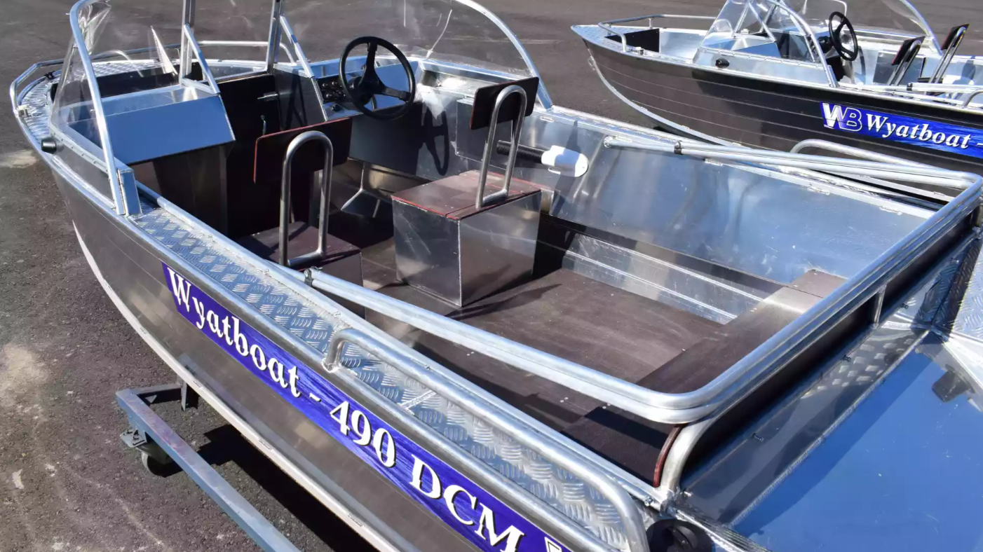 Алюминиевый катер Wyatboat-490 DCM в Сызрани