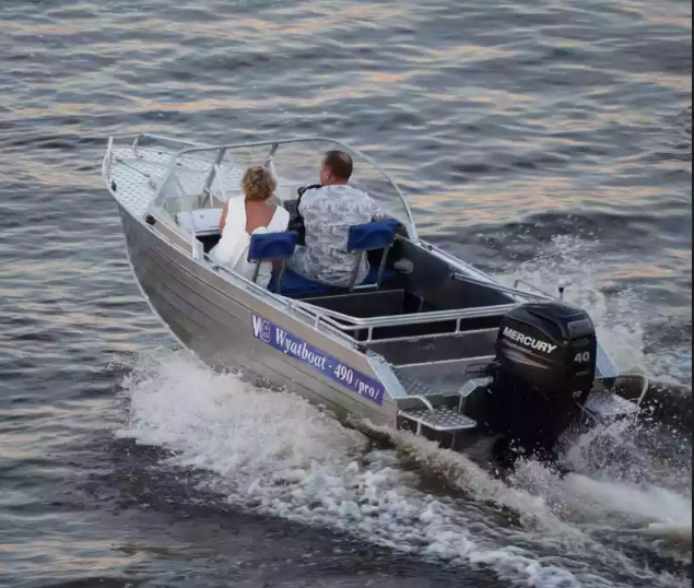 Алюминиевый катер Wyatboat-490 Pro в Сызрани
