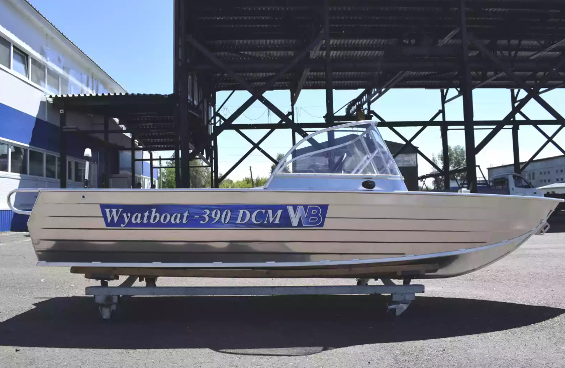 Алюминиевая лодка Wyatboat-390 DCM в Сызрани