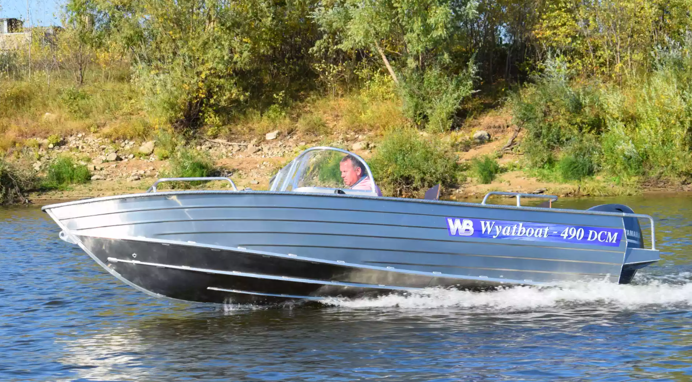 Алюминиевый катер Wyatboat-490 DCM в Сызрани