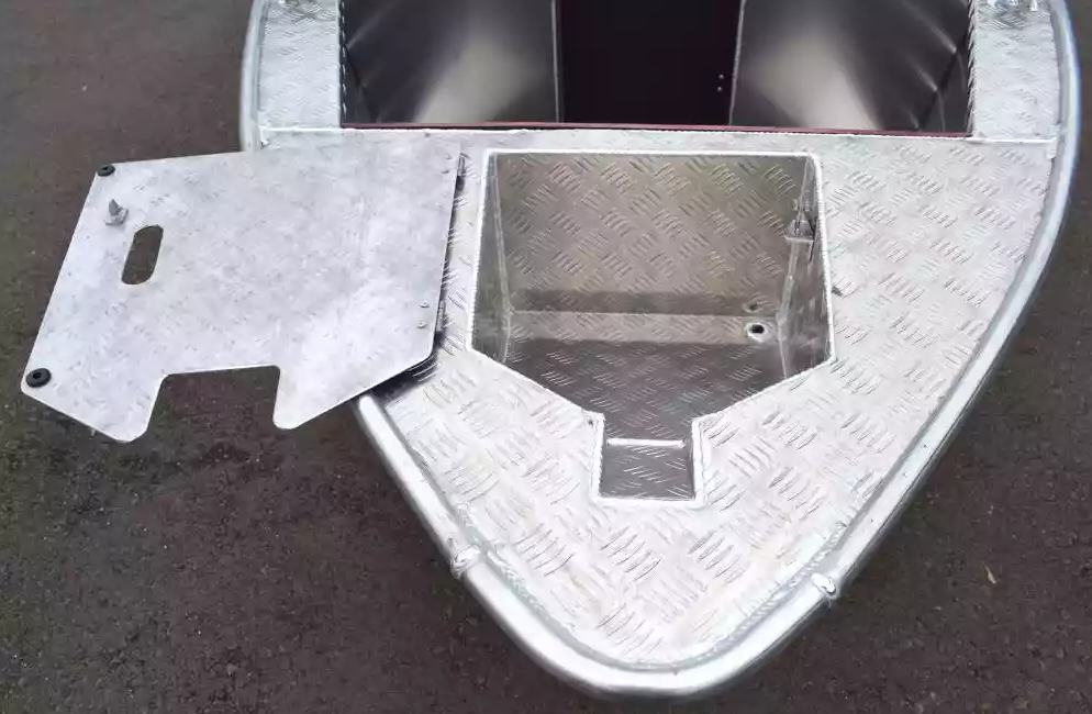 Алюминиевая лодка Wyatboat-390 DCM Увеличенный борт в Сызрани