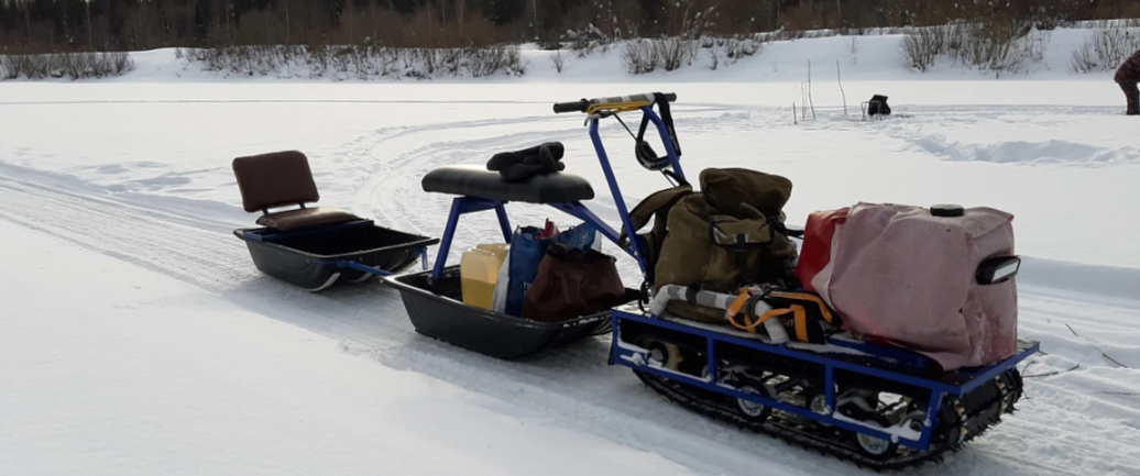 Мотобуксировщик Альбатрос-L 6.5 с фарой в Сызрани