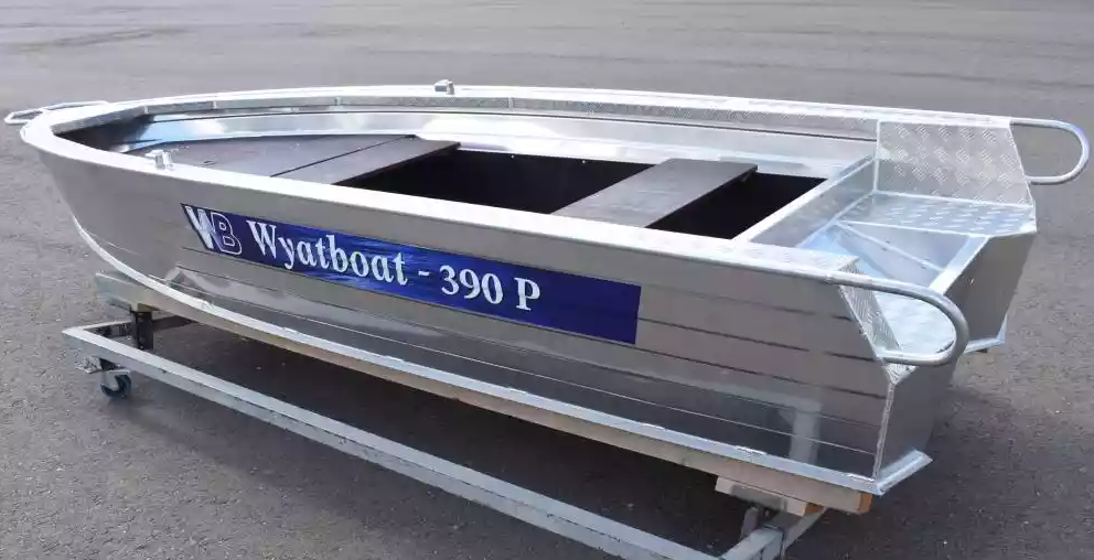 Алюминиевая лодка Wyatboat-390Р Fish в Сызрани