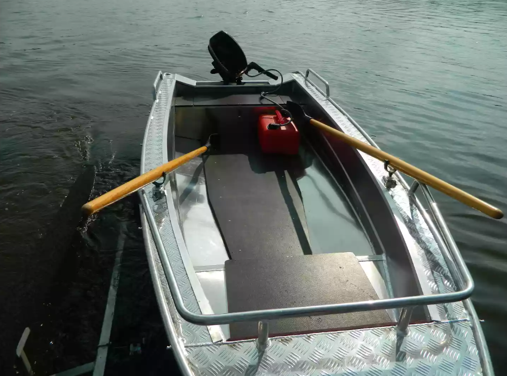 Алюминиевая лодка Wyatboat-390 У в Сызрани