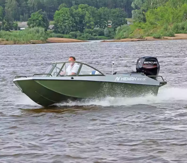 Алюминиевый катер Неман 500 DC водомёт в Сызрани