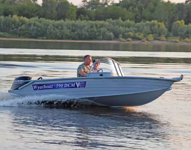 Алюминиевый катер Wyatboat-390 DCM в Сызрани