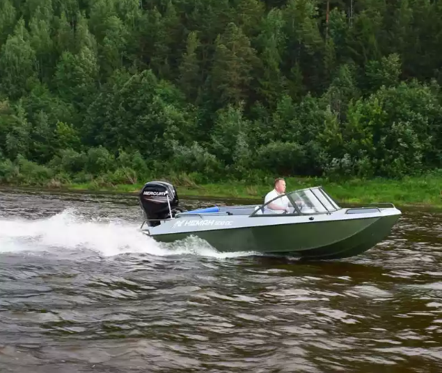 Алюминиевый катер Неман 500 DC водомёт в Сызрани