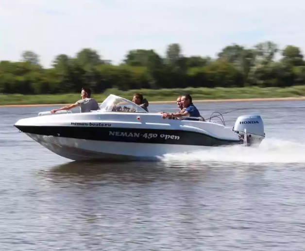 Стеклопластиковый катер Neman-450 Open в Сызрани