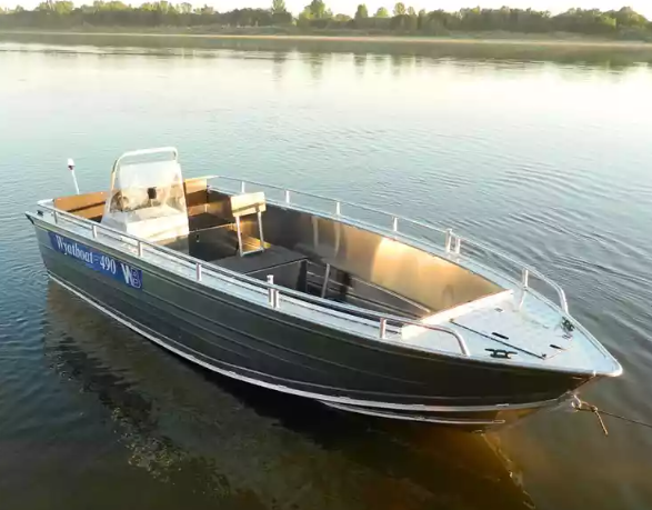 Алюминиевый катер Wyatboat-490 C в Сызрани