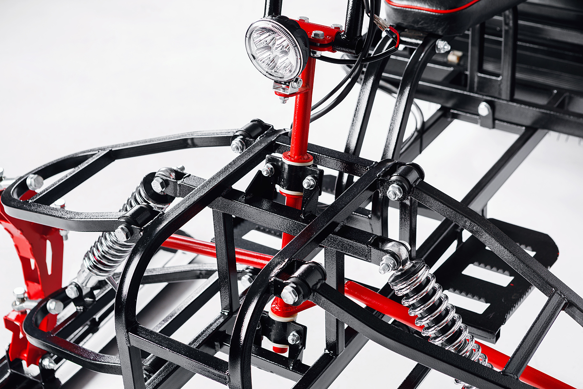 Лыжный модуль IKUDZO с подогревом ручек пластиковые лыжи в Сызрани