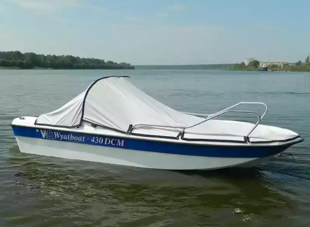 Стеклопластиковый катер Wyatboat-430 DCM (тримаран) в Сызрани