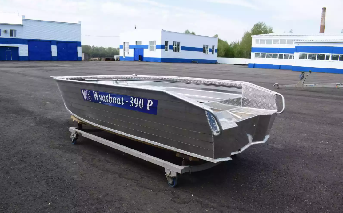 Алюминиевая лодка Wyatboat-390Р Увеличенный борт в Сызрани