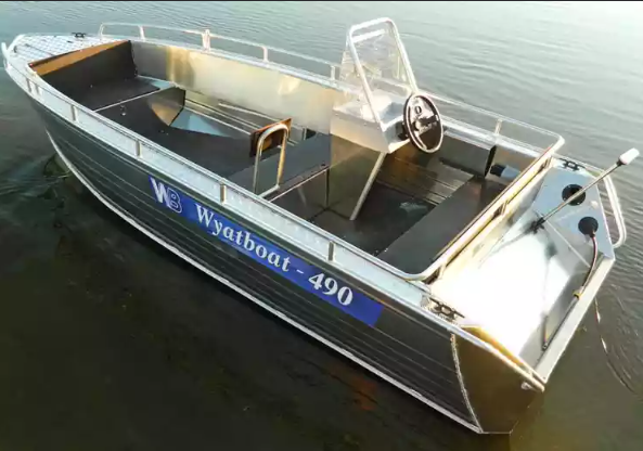 Алюминиевый катер Wyatboat-490 C в Сызрани