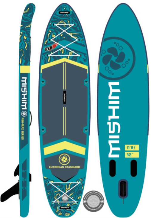 SUP (САП) Доска MISHIMO PRO-MAX Light Teal 11,6’ (355см) в Сызрани