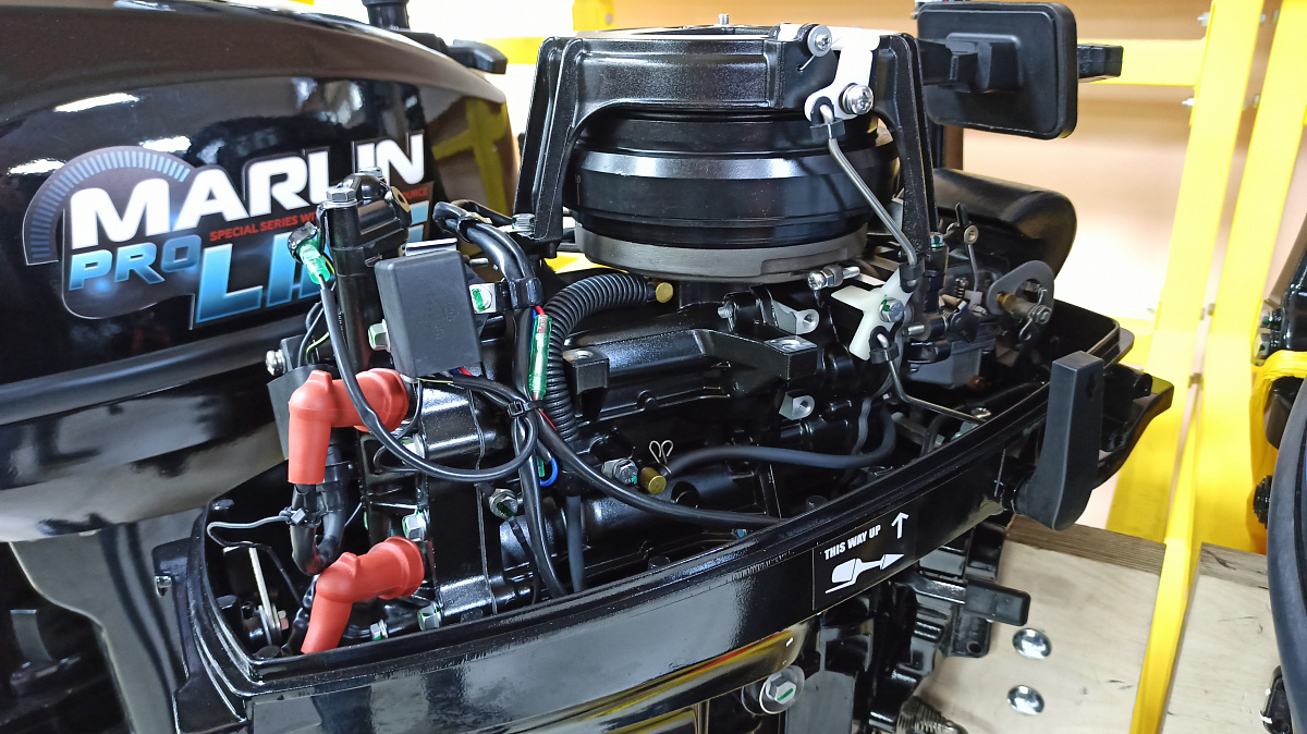 КОМПЛЕКТ Лодка MISHIMO PRO 350 + ЛОДОЧНЫЙ МОТОР MARLIN MP 9.9 (20) AMHS PRO в Сызрани