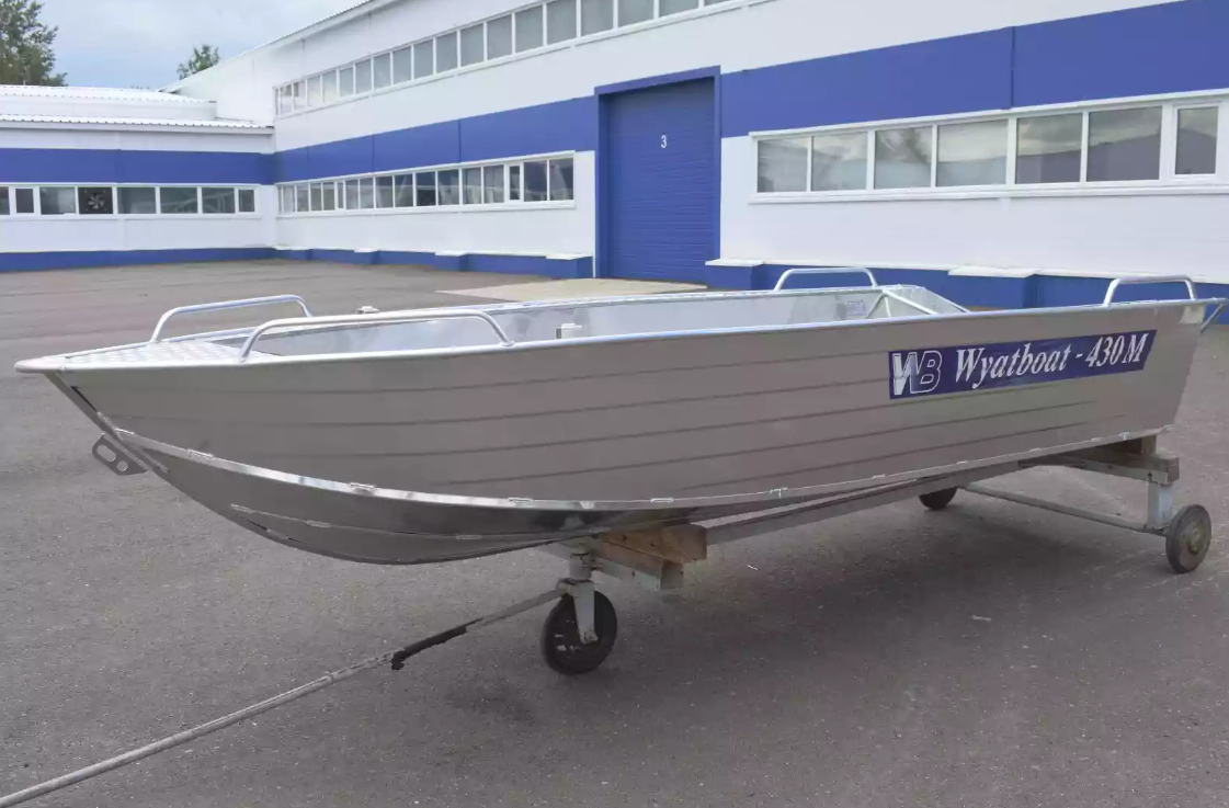 Алюминиевая лодка  Wyatboat-430М в Сызрани