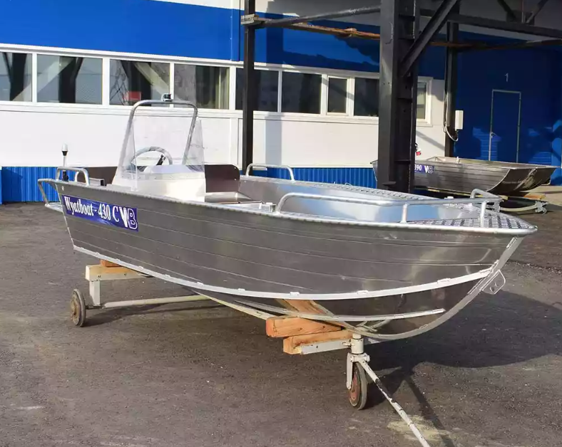 Алюминиевый катер Wyatboat-430 C в Сызрани