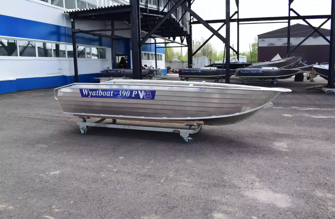 Алюминиевая лодка Wyatboat-390Р Увеличенный борт в Сызрани