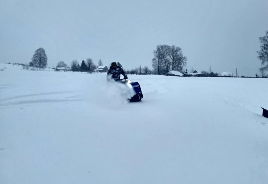 Мотобуксировщик Альбатрос-XLV 9 мини, тележки, 1250 мм в Сызрани