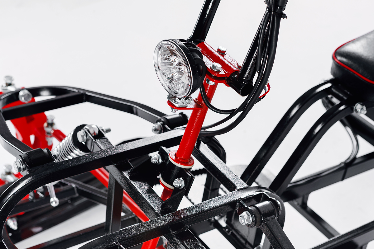 Лыжный модуль IKUDZO с подогревом ручек пластиковые лыжи в Сызрани