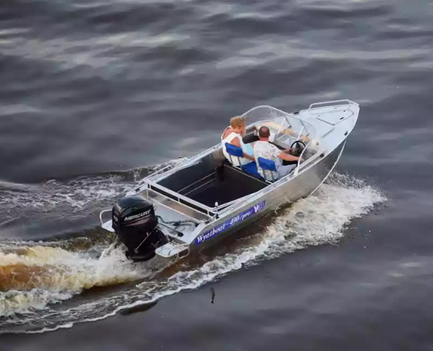 Алюминиевый катер Wyatboat-490 Pro водомет в Сызрани