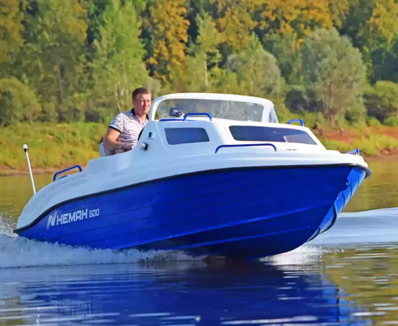 Комбинированный катер Neman-500 с каютой в Сызрани