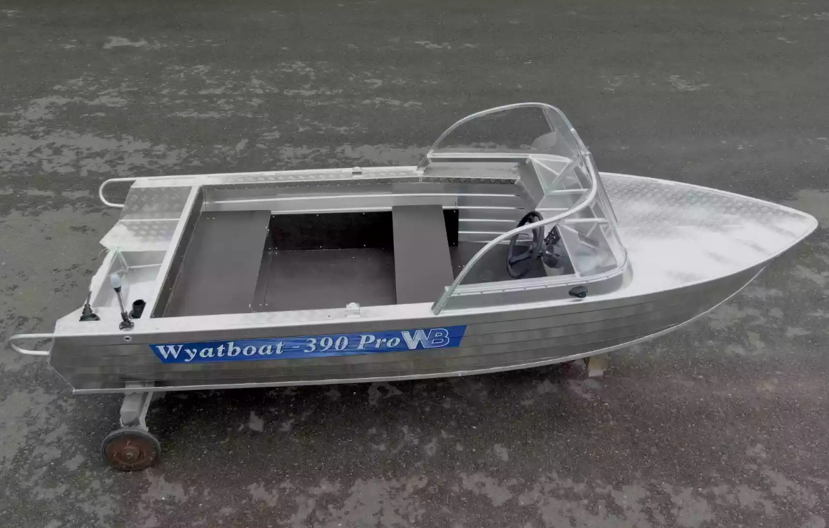 Алюминиевый катер Wyatboat-390 Pro в Сызрани