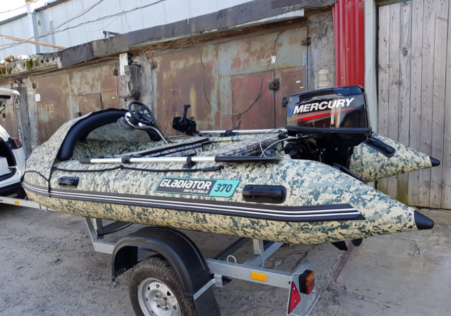 НАДУВНАЯ ЛОДКА GLADIATOR C370AL в Сызрани