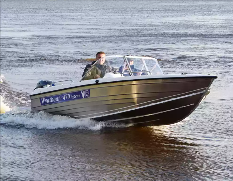 Комбинированный катер Wyatboat-470 Open в Сызрани
