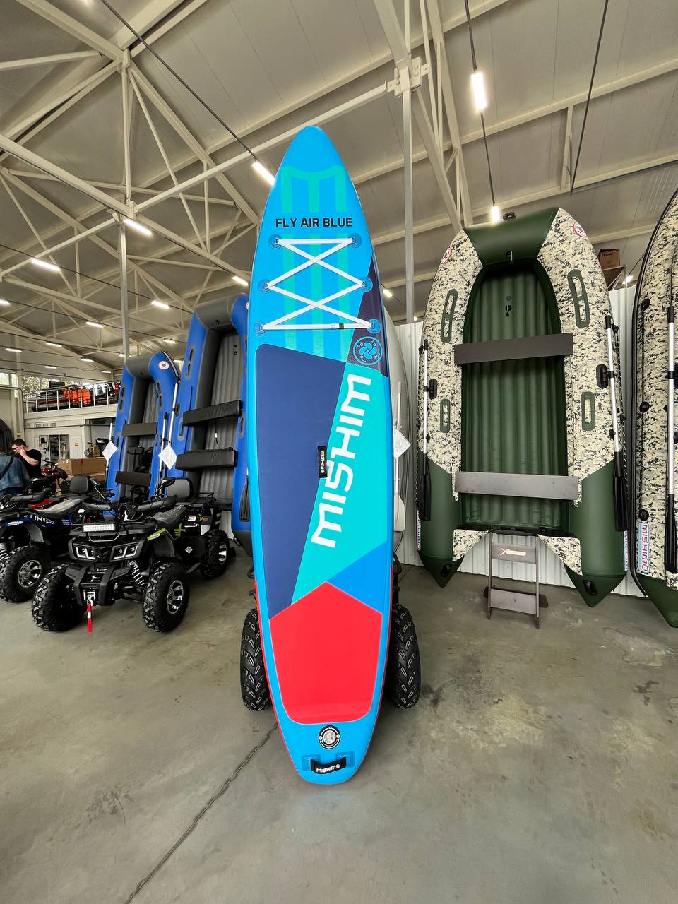 SUP (САП) Доска MISHIMO FLY AIR BLUE 10,8’ (330см) в Сызрани