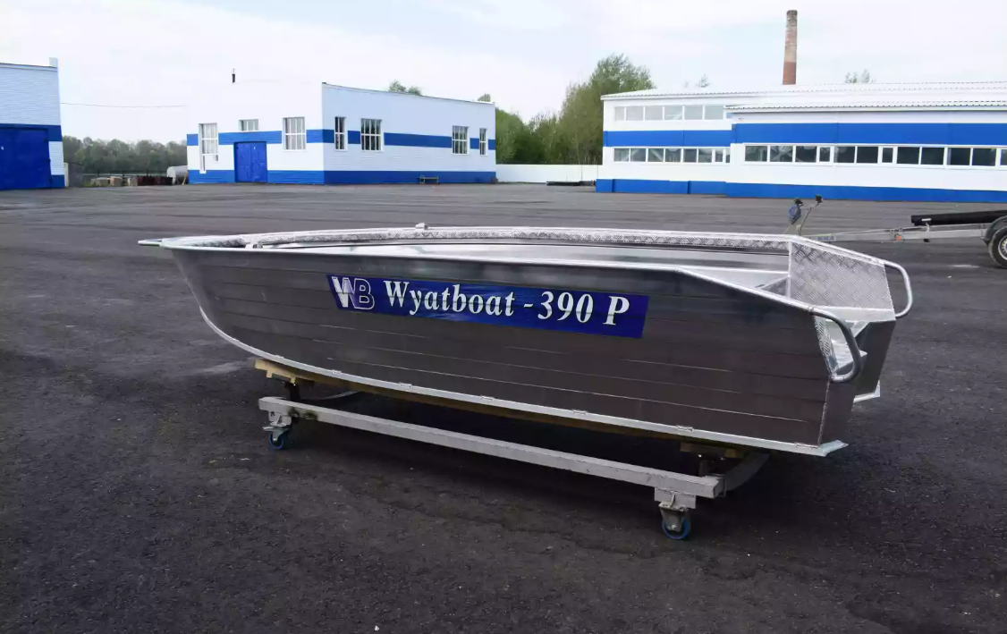 Алюминиевая лодка Wyatboat-390Р Увеличенный борт в Сызрани