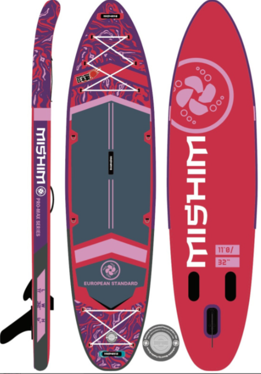 SUP (САП) Доска MISHIMO PRO-MAX Viva Magenta 10.6’ (320см) в Сызрани