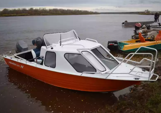 Алюминиевый катер Неман-500 (каютный) в Сызрани