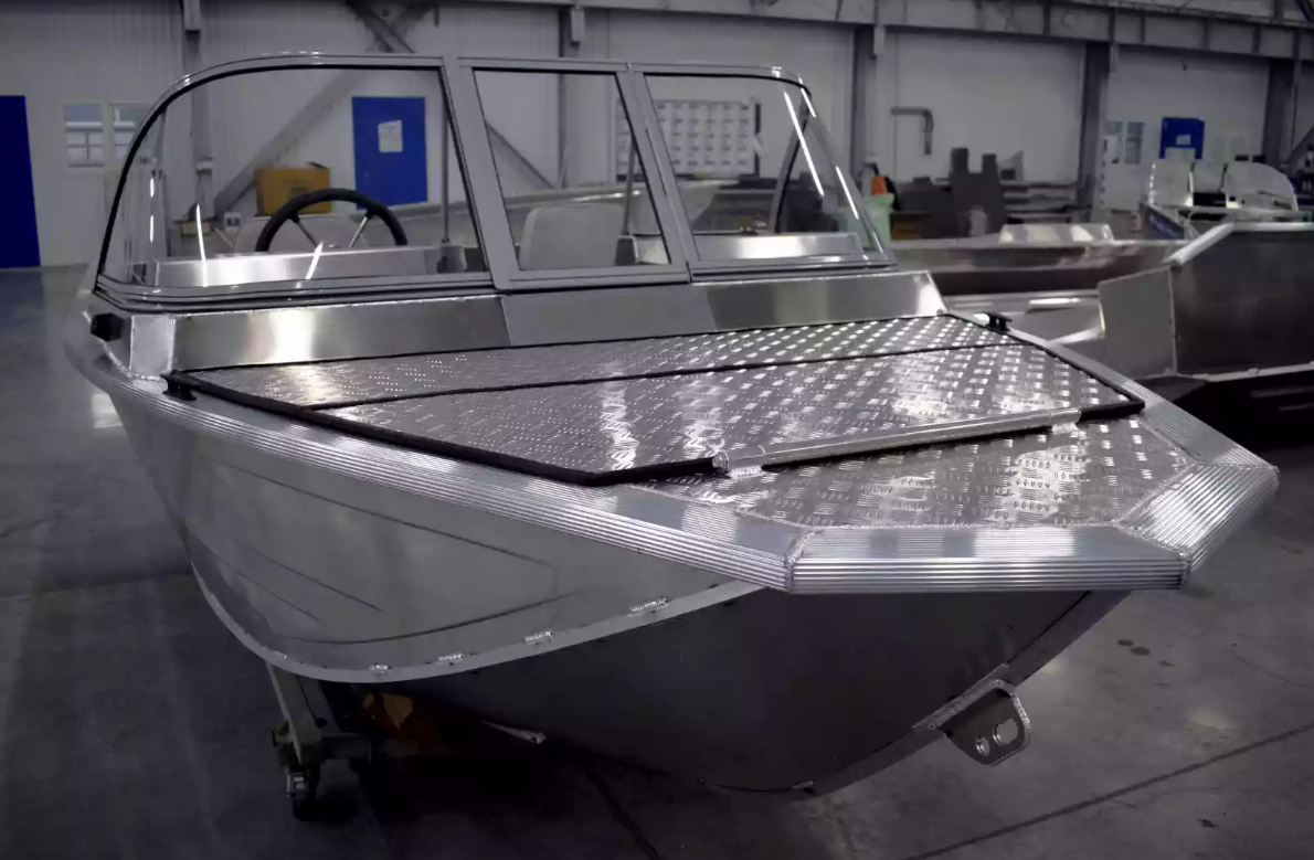 Алюминиевый катер Неман-450 DC NEW без покраски в Сызрани