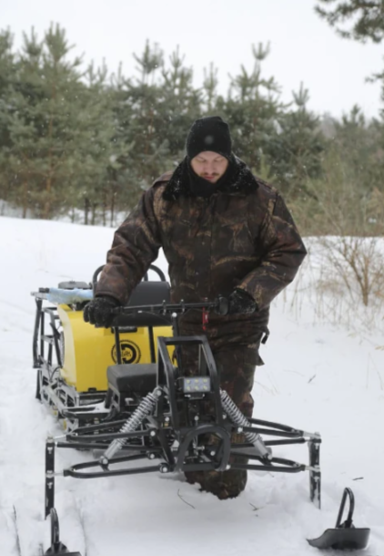 Мотобуксировщик РЫБАК PKD. PSD 17 л.с. (длинная база 1430мм) в Сызрани