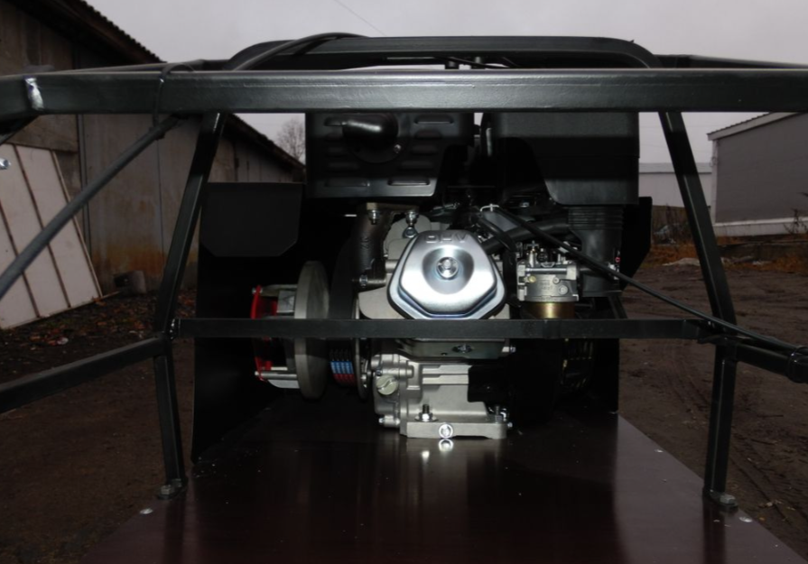 Мотобуксировщик AhtaR Зима 15 л/с с вариатором в Сызрани