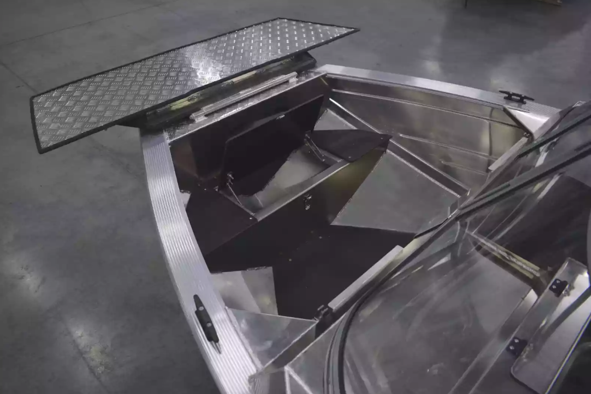 Алюминиевый катер Неман-450 DC NEW без покраски в Сызрани