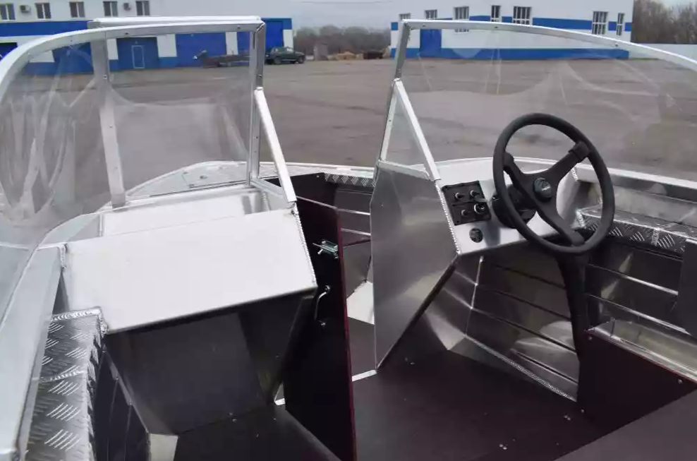 Алюминиевая лодка Wyatboat-390 DCM Увеличенный борт в Сызрани