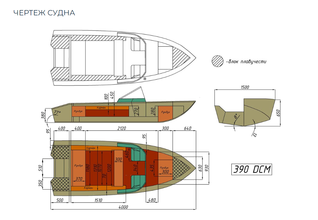 Алюминиевый катер Wyatboat-390 DCM в Сызрани