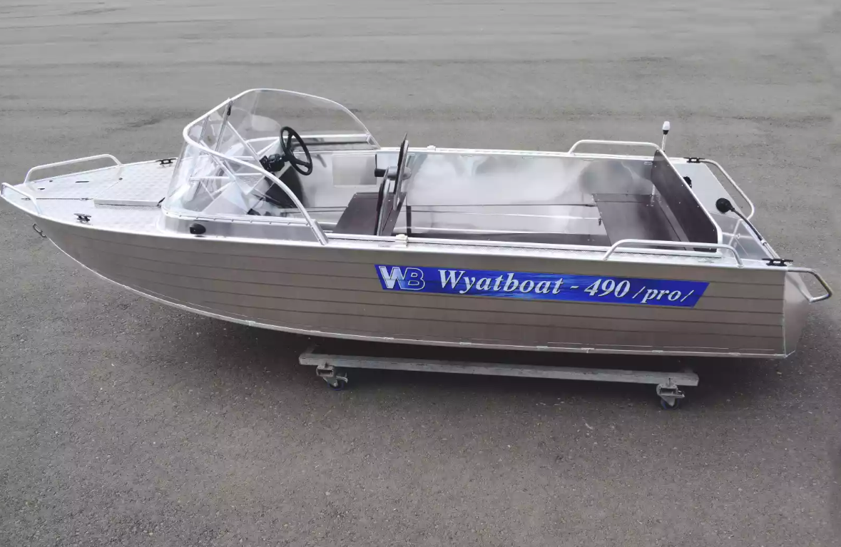 Алюминиевый катер Wyatboat-490 Pro в Сызрани