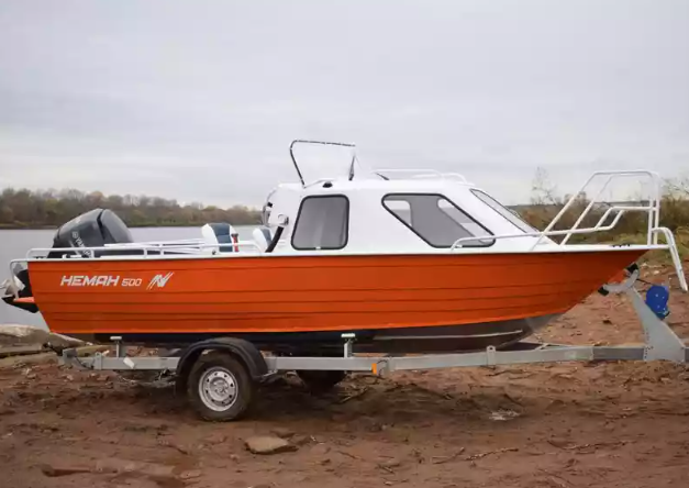 Алюминиевый катер Неман-500 (каютный) в Сызрани
