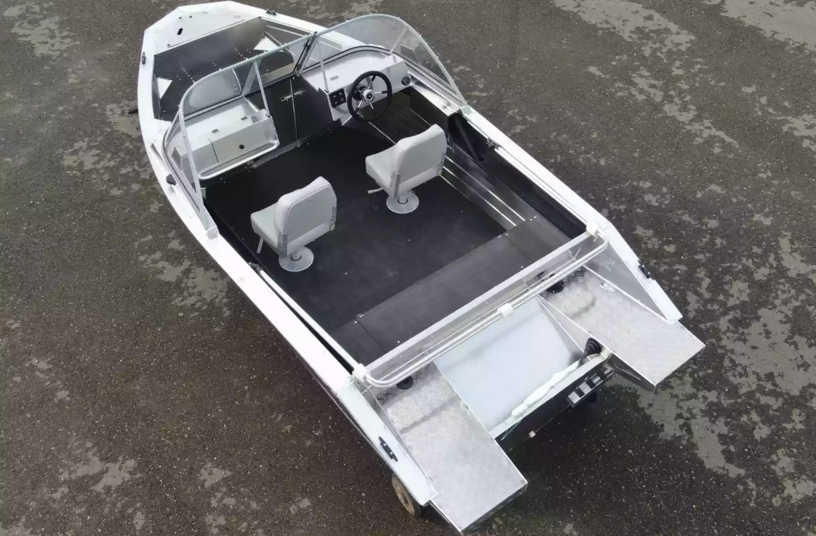 Алюминиевый катер Неман-450 DC NEW без покраски в Сызрани